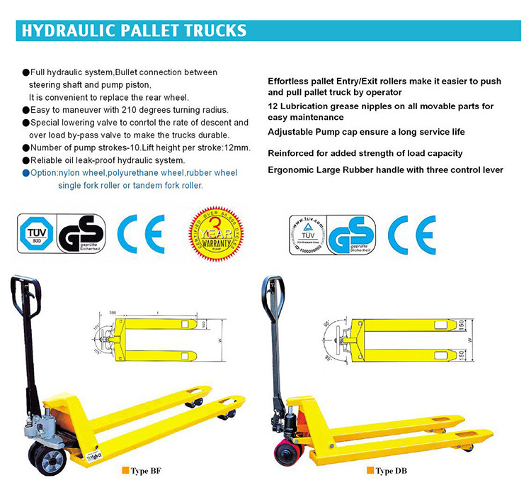 Hydraulic Pallet Trucks